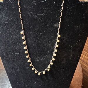 Vintage Napier, pearl on scalloped chain